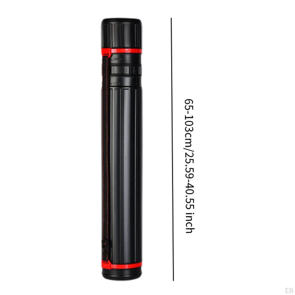 Раскладной футляр для переноски постеров, тубус для хранения произведений искусства, водостойкий, многоцелевой, масштабируемый, для рисования