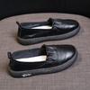Soft Full Genuine Leather Shoes Women Flat Shoe New Spring Soft Sole Comfortable Shoes Woman Fashion Casual Shoes
