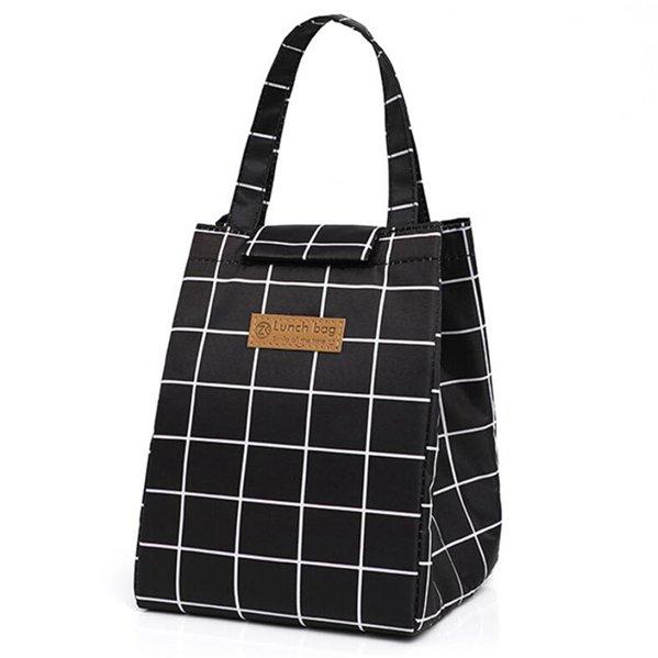 Изолированная сумка-тоут для ланча - Водонепроницаемый термоконтейнер для еды с ручками, Герметичная сумка для приготовления еды для работы и активного отдыха