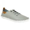 Womens/Ladies St Ives Leather Plimsolls