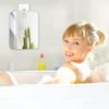 Shower Mirror Anti-fog Without Distortion Acrylic Flat Fogless Mirror with Hook for Gift