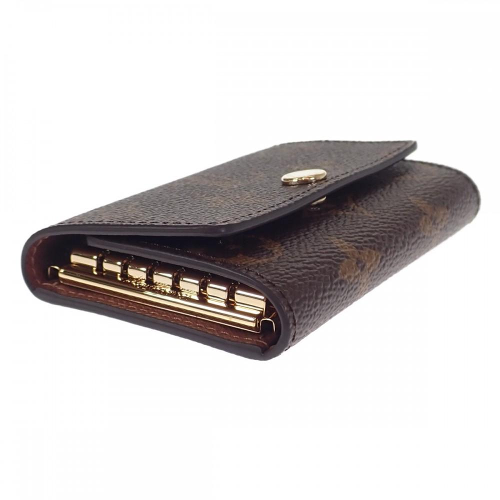 LOUIS VUITTON  M62630 Monogram Key holder  Brown/Armagnac Women