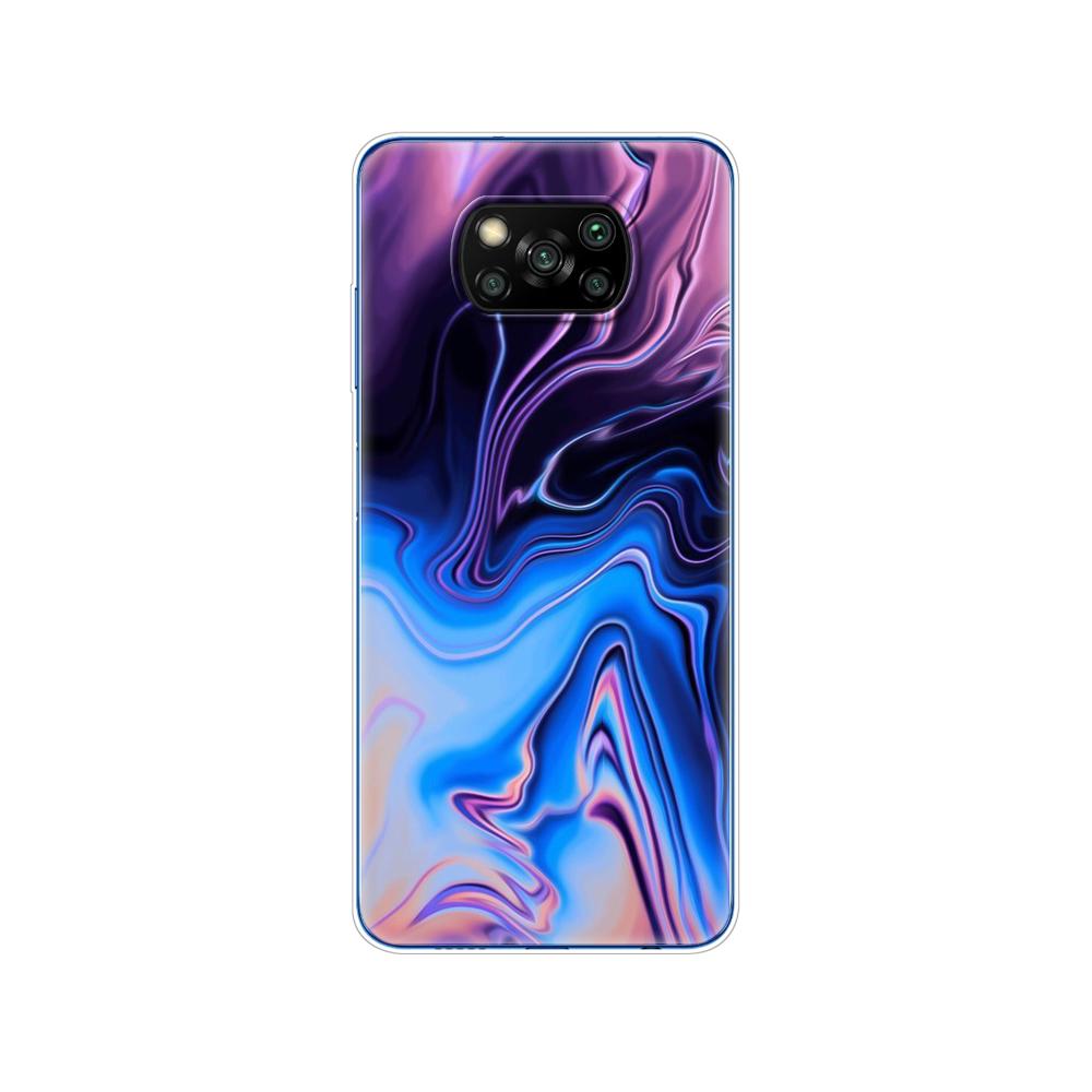 Для Xiaomi Poco X3 NFC силиконовый чехол с мягкой задней панелью для POCO X3 Pro чехол из ТПУ, бампер для Poco X 3 PocoX3 NFC 6,67 дюйма, глобальный чехол для телефона