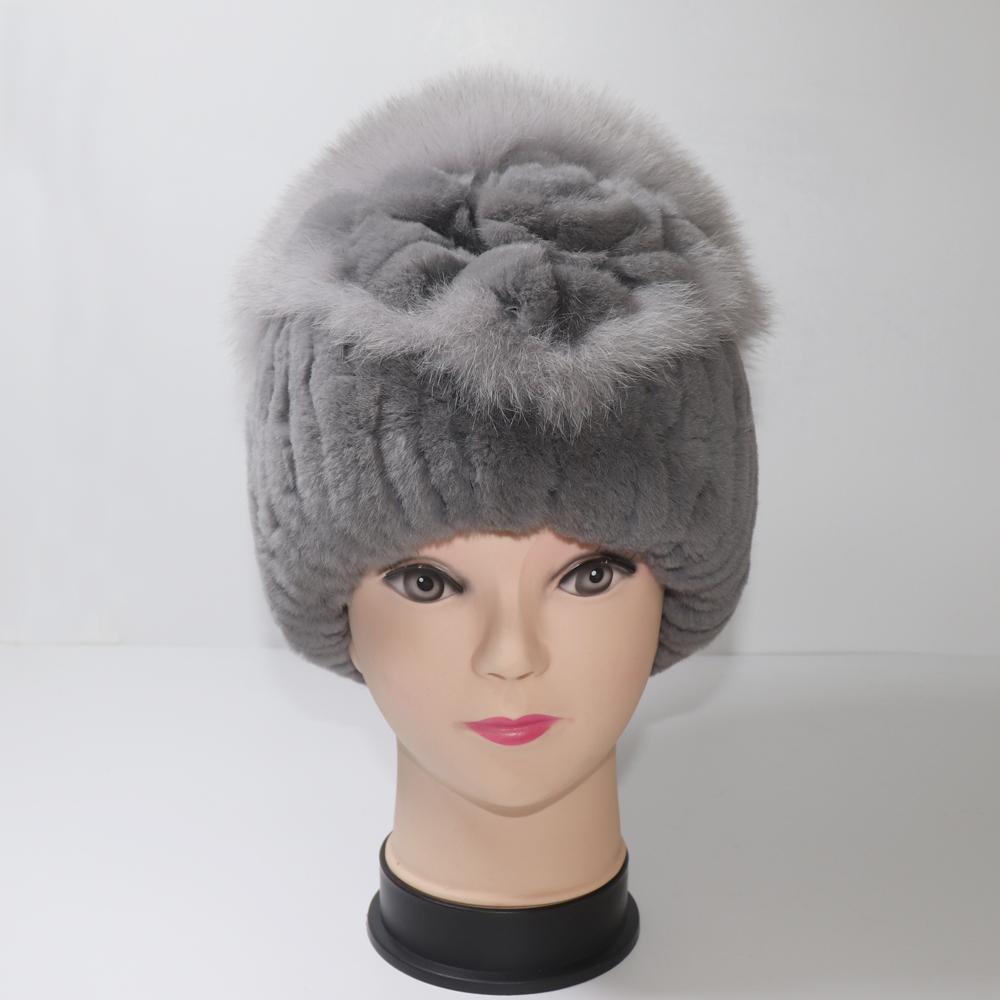 Зимняя женская шапка из 100% натурального меха кролика рекс, женские теплые шапки из натурального меха кролика рекс, хорошие эластичные шапки из натурального меха, теплые шапочки
