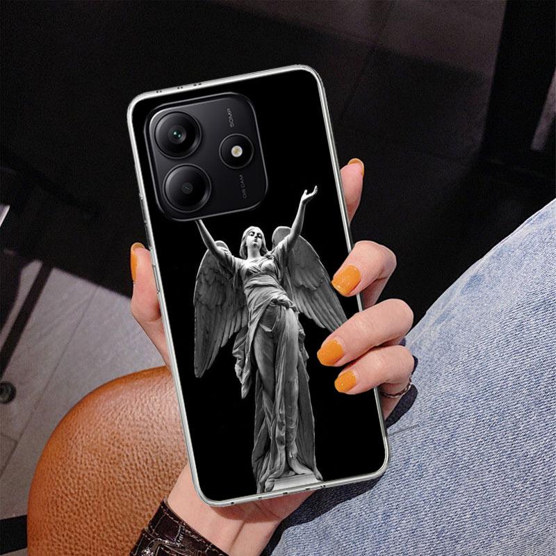 Archangel Michael Phone Case For Xiaomi Redmi Note 15 14 13 12S 12 11 Pro Plus 14S 11S 11E 10 10S 11T 5G Personalized Cover Redm