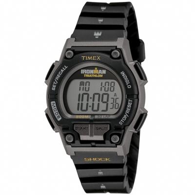 Часы TIMEX Ironman Triathlon 30 Wrap с уретановым ремешком T5K195, полный размер, мужские [Обычный импортный продукт]