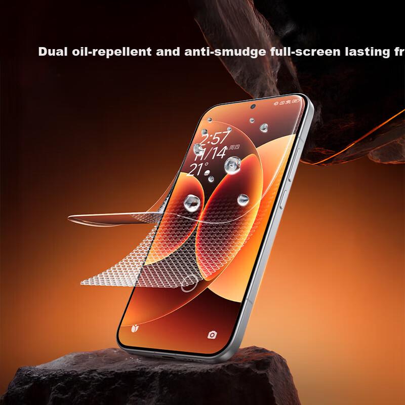 28° Ultra Clear Privacy Screen Protector for Xiaomi 17/17Pro Tempered Glass Privacy Film Full Screen Privacy Ultrasonic Unlock Protection Film