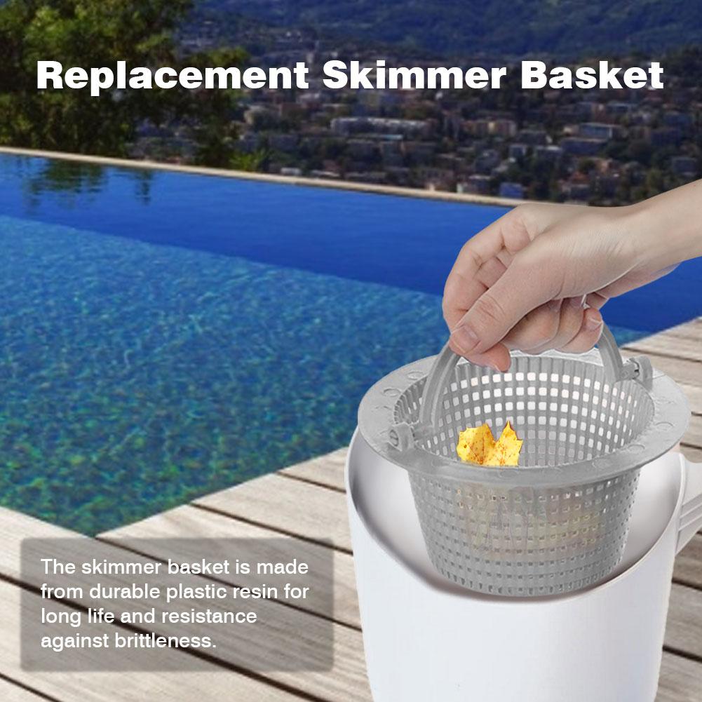 Pool Skimmer Basket Pool Strainer Basket AboveGround Pool Replacement Skimmer Bags Pool Cleaning Cleaner Supplies Random Color