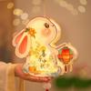 DIY Craft Middle Autumn Festival Lantern Chinese Rabbit Lantern  Cultural Event
