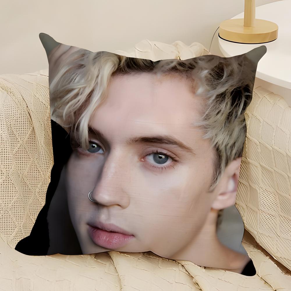 Singer TTroye SSivan Pillow Case Natural Linen DoubleSided Printing Sofa Home Decor Cushion Cover