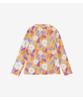 The North Face Novelty Sunshade Bright Size 140 L/S Tee, Cantaloupe,