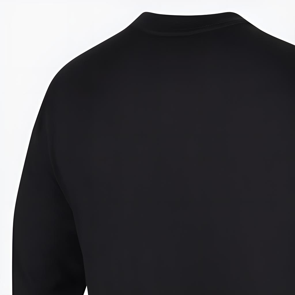 Nike T Shirts Men's Black Crew Neck Moderate Straight Fit CV5999-010