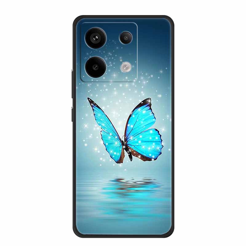 Для Xiaomi Redmi Note 13 Pro 5G 4G Чехол Животные ТПУ Мягкий Силикон Задняя Крышка Чехлы для Телефона для Redmi Note13 4G 5G Бампер Волк Пара