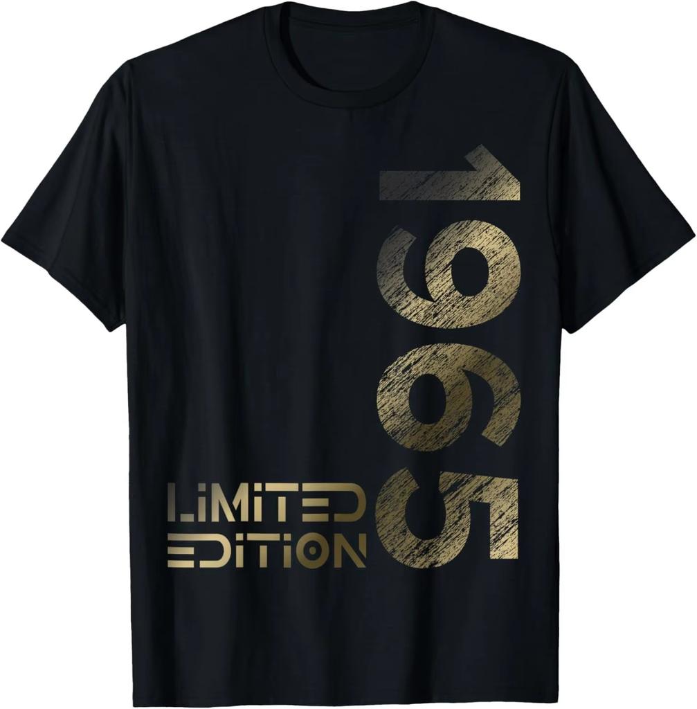 Летняя мужская футболка винтажная с принтом 1965 года, футболки оверсайз, топ, мужская одежда для улицы, пуловер с коротким рукавом