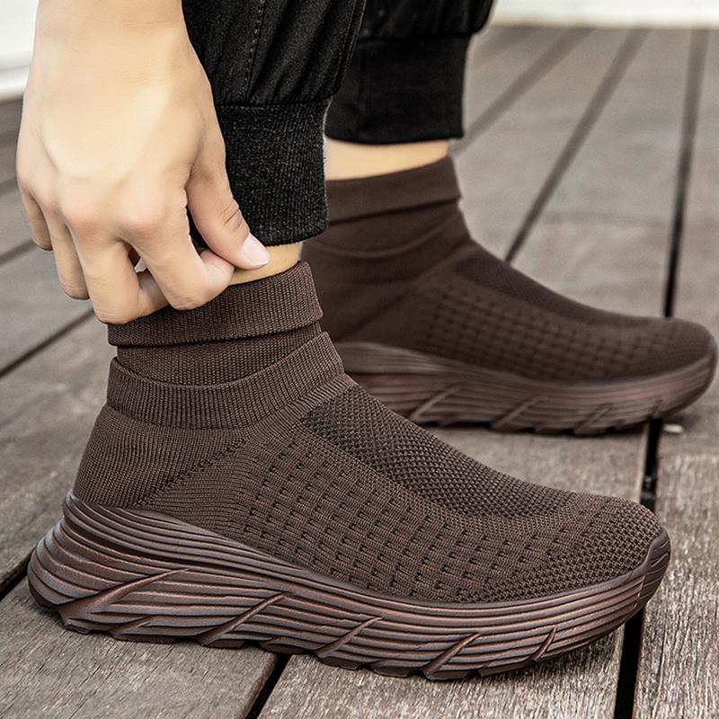 Кроссовки Unnisex на платформе, мужские дышащие повседневные спортивные кроссовки для ходьбы для мужчин