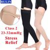 1 пара женских и мужских компрессионных носков, 2 чулка до бедра, компрессионные чулки унисекс для снятия стресса