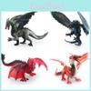 Realistic Pvc Dragon Model Western Mythical Creatures Ice Dragon Fire Eagle Static Display