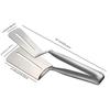 Stainless Steel Frying Shovel Clip Multifunctional Steak BBQ Utensils Fish Spatula Bread Tongs Household Picnic Kitchen Tool