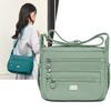 Large Capacity Water-Repellent Nylon Bag Women's Shoulder Crossbody Bag Multi-Pocket Middle-Aged Mother Bag