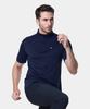 EXTRASPORTY Стильная мужская удобная футболка с коротким рукавом на молнии 4 цвета