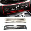 For Volvo XC60 2018 2022 Central Console AC Air Condition Switch Button Cover Trim Interior Stainless Steel