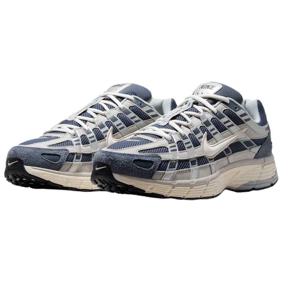 Nike P-6000 Удобные Прочные Дышащие Беговые Кроссовки Мужские кроссовки Синий Серый Бежевый IU7549-400