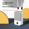 Portable Neck Fan with 3 Speed Settings Digital Display Low Noise Rechargeable Silent Air Conditioner Cooling Fan with Waist Clip