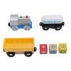 Wooden Cargo Train Set Innovative Inspire Imagination Creativity Small Future Technology Freight