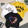 Children T-shirt Letter Printed 2-13Y Kids Clothes 100% Cotton T-shirt Tops Tee2-13Y Boys Girls Baby Tee