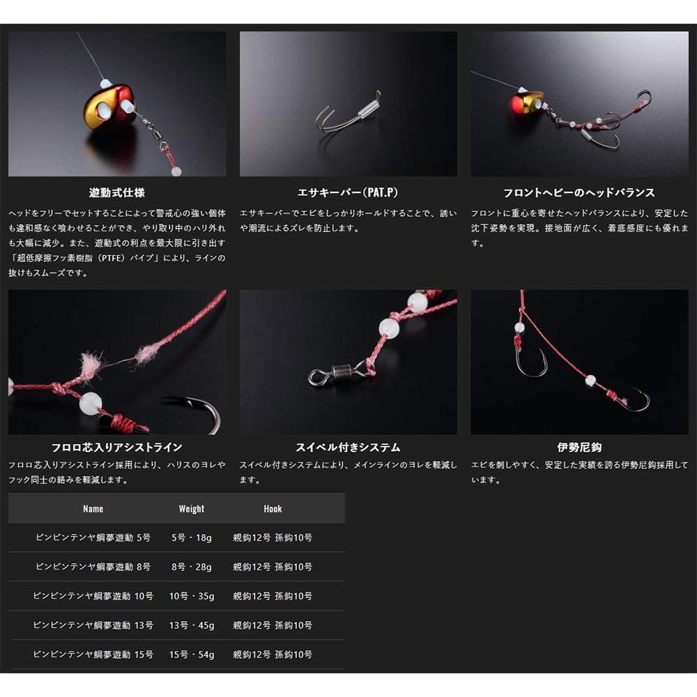 [JACKALL] Bin Bin Tenya Taimu Sliding No.13 Orange Gold Flake