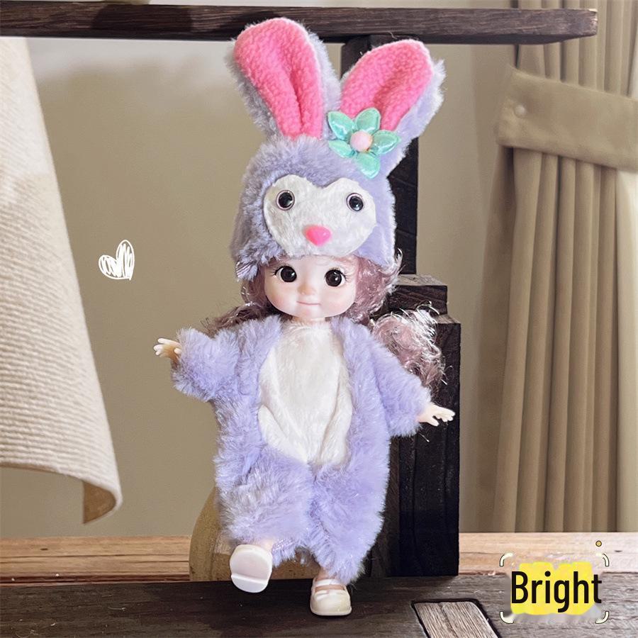 8-дюймовый комплект одежды и макияжа для куклы BJD Princess — идеальный подарок на день рождения для девочек