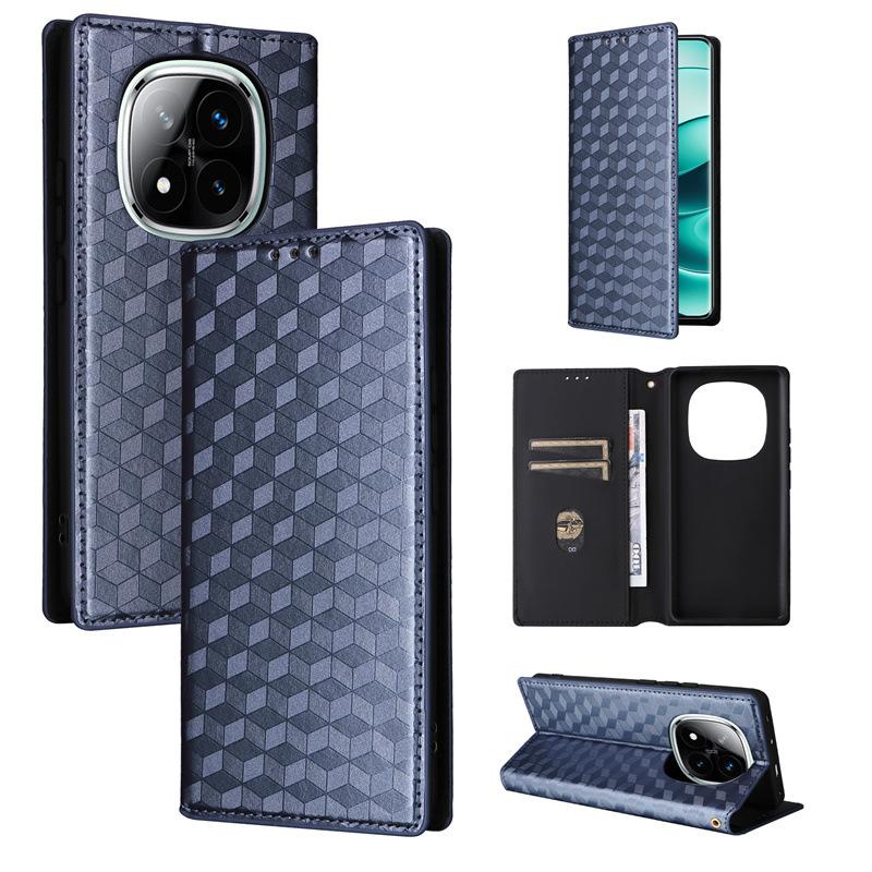 Чехол-книжка для Xiaomi Redmi Note 14 / 14 Pro / Note 14 Pro+ Plus, чехол из искусственной кожи для телефона, полная защита корпуса, противоударный чехол-кошелек