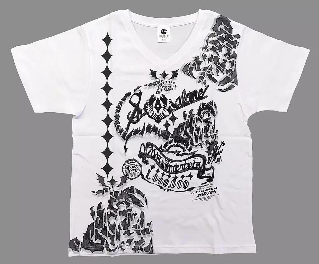 ANYCOLOR Hyakumantenbara Salome White T-T-Shirt Free Size VTuber Tee New