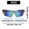Очки для велоспорта, мужские и женские спортивные солнцезащитные очки UV400, бейсбольные очки для верховой езды, рыбалки, бега, солнцезащитные очки, спортивные солнцезащитные очки