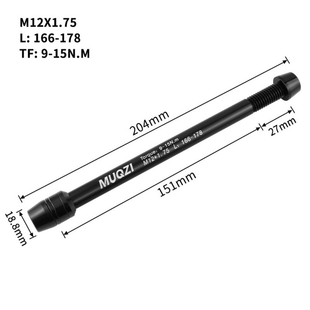 Bike Shaft Bike Hub Skewers Front Rear Axle Bike Barrel Shaft Trainer Bike Repair Tool