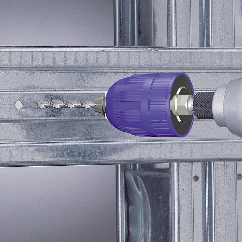 VESSEL Drill Chuck Keyless Type (Grip Range: 1.5~13mm) BH-271