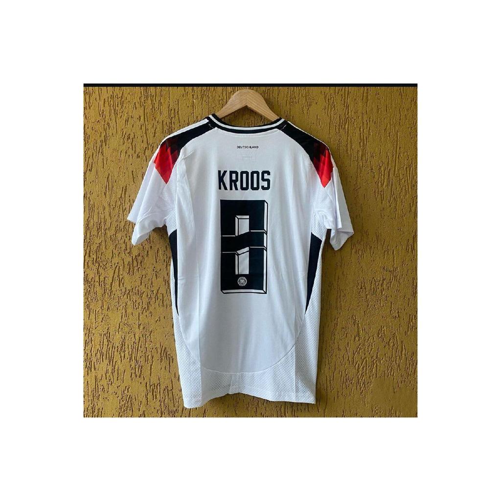Germany Kroos White Football Jersey
