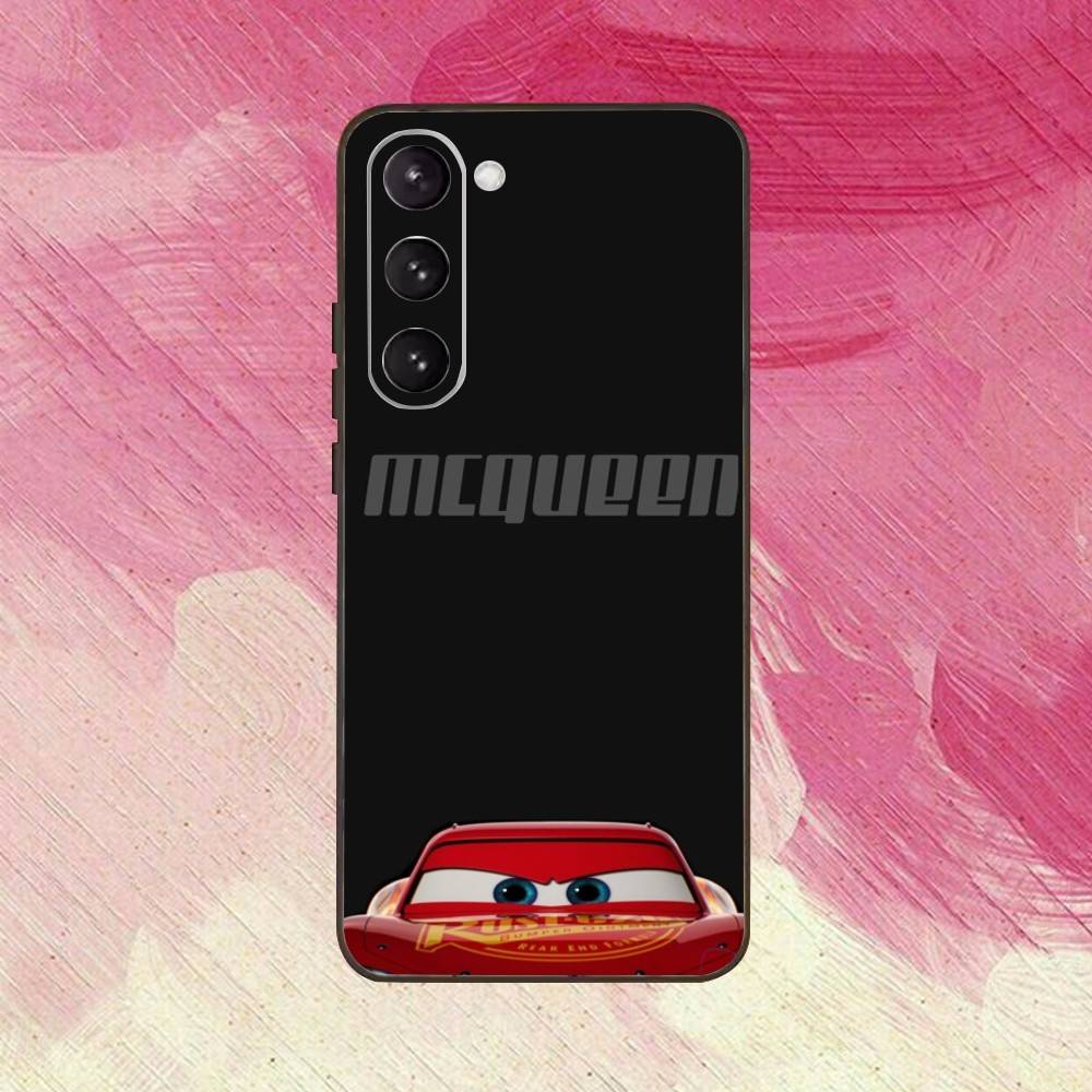 Чехол для телефона L-Lightning крутой Mc-MCQueen-car для Samsung Galaxy A73,A72,A71,A70,A53,A52,A51, Мягкий силиконовый черный чехол
