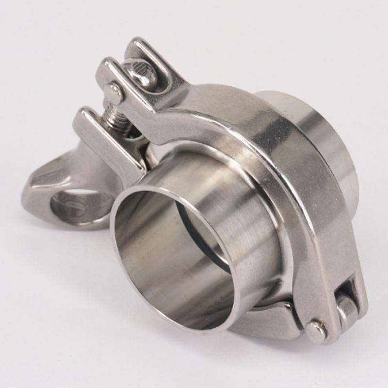 Exhaust V Band Clamp Flange Kit Auto Parts Stainless Steel For Turbo Exhaust Pipes V-Band Clamp Kit