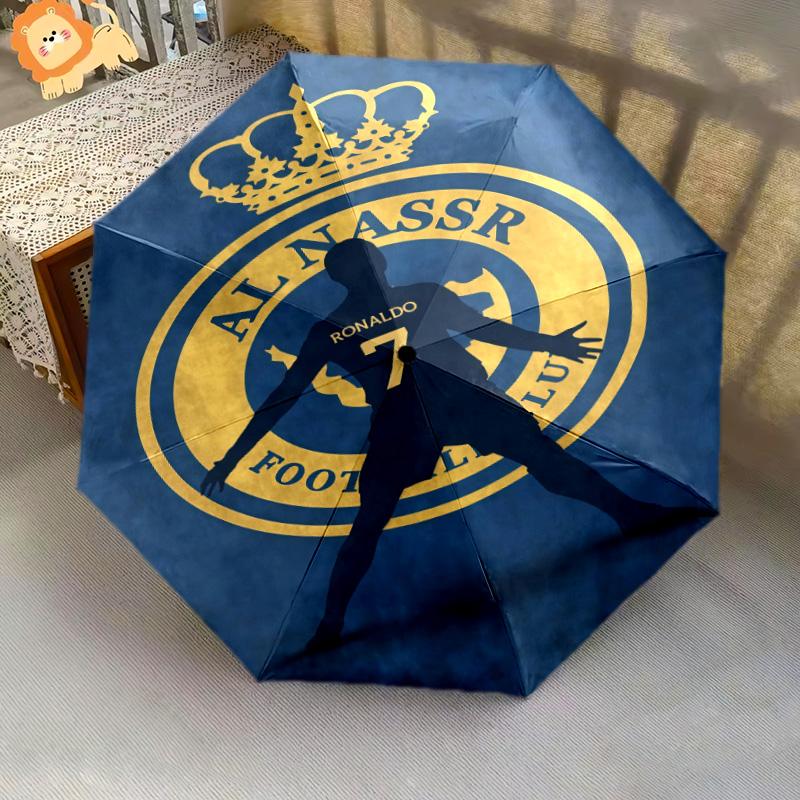 Складной зонт Al Nassr's Legacy Подходит для всех сезонов Зонт Зонт от солнца Подарок путешествие