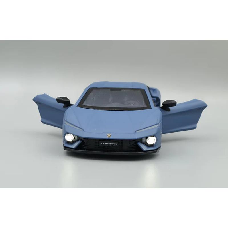 1/32 Lamborghini Temerario Суперкар Сплав Металл Литье под Давлением Модель Автомобиля Домашний Модный и Настольный Дисплей Украшение Подарки на День Рождения для Мальчиков