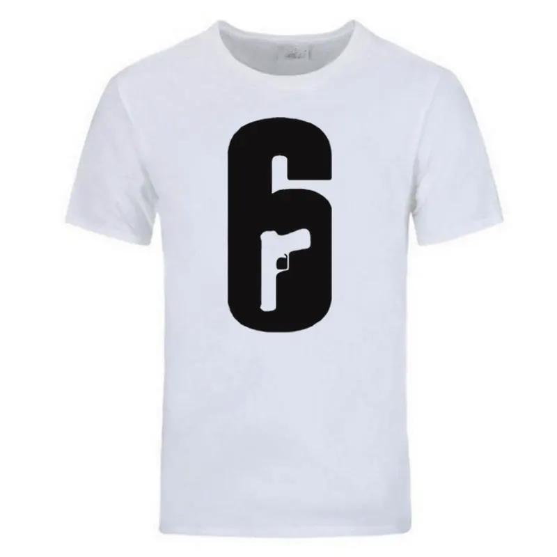 Summer Round Neck T Shirt Tom Clancys Rainbow Six Siege T-shirts Short Sleeve casual tops