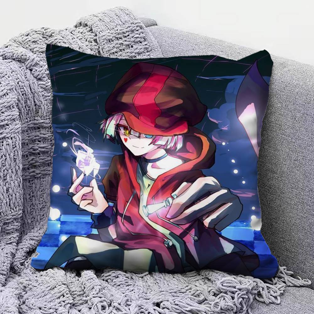 No Game No Life Zero Широ Сора Наволочки Домашние Подушки для Дивана и Декоративные На заказ