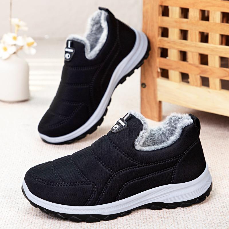 Cotton Shoes Men's Large Size Couple Men's Boots Warm Cotton Boots Cold-proof and Comfortable Short Boots Piled Thickened Snow Boots