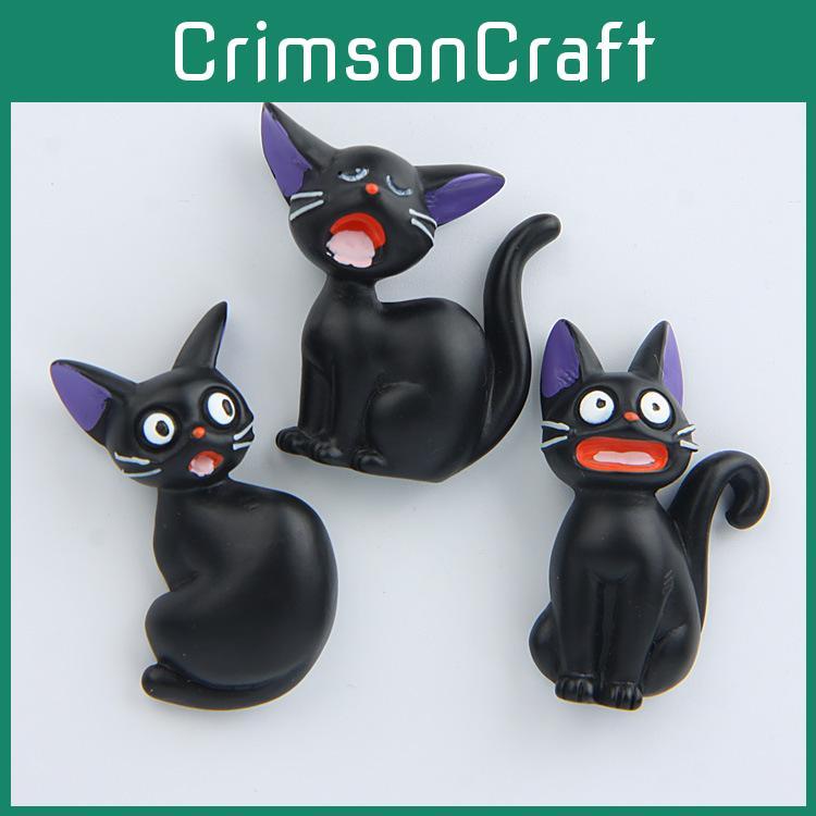 Kiki Delivery Service Jiji Cute Black Cat Magnetic Refrigerator Decoration For Party Decor And Gift Exchange