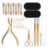 Weft Application Kits Hair Extension Pliers Kit Hair Extensions Hair Loop Tool Seam Ripper Microlink Pliers