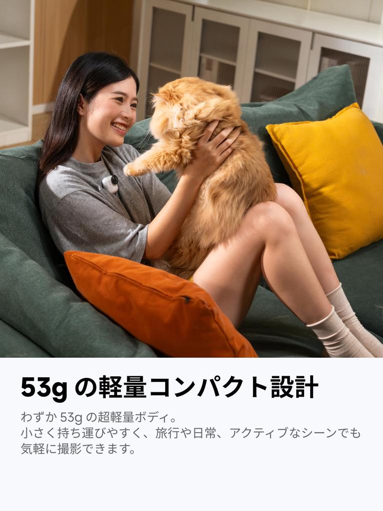 by Sara Insta360 GO Ultra Black camera that will change your 10m attach image 3 hours of recording time Perfect for running and [ Takanashi]