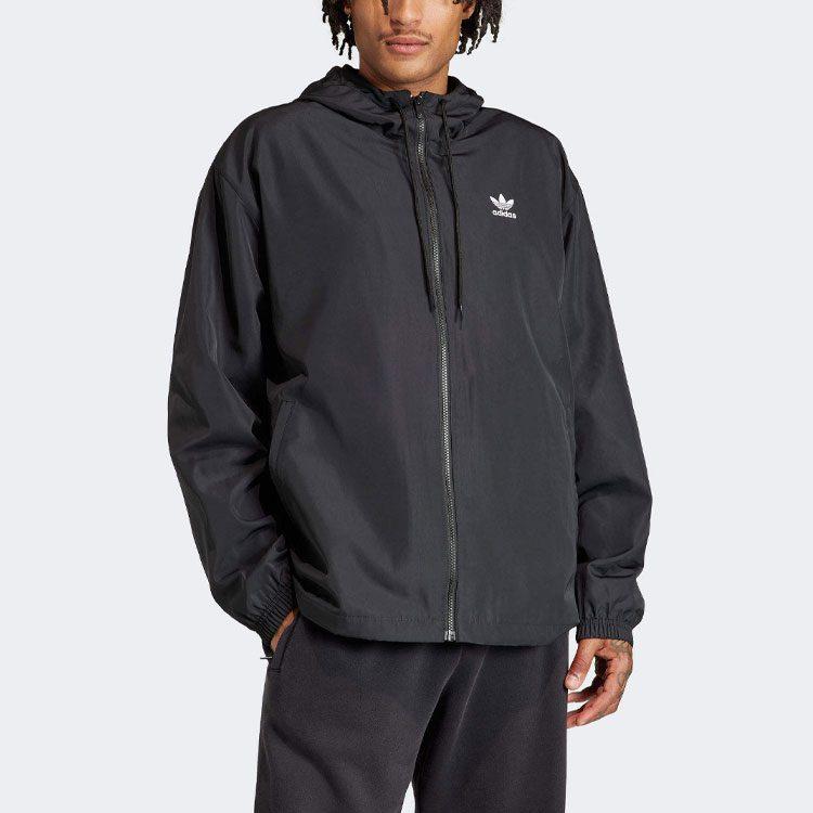 adidas Оригиналы Adicolor Trefoil Adicolor Куртки и Пальто Мужские Черный IR9852