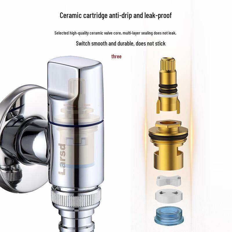 Larsd Wall-Mounted Single Cold Washing Machine Faucet