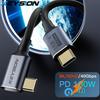 KEYSION Кабель для передачи данных USB4.0, 40 Гбит/с, USB C — Type C, Thunderbolt 3, 8K, 60 Гц, кабель для передачи данных PD, 100 Вт, 5 А, кабель для быстрой зарядки для Macbook Pro
